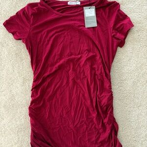 NWT smallshow maternity Short Sleeve Women's Top